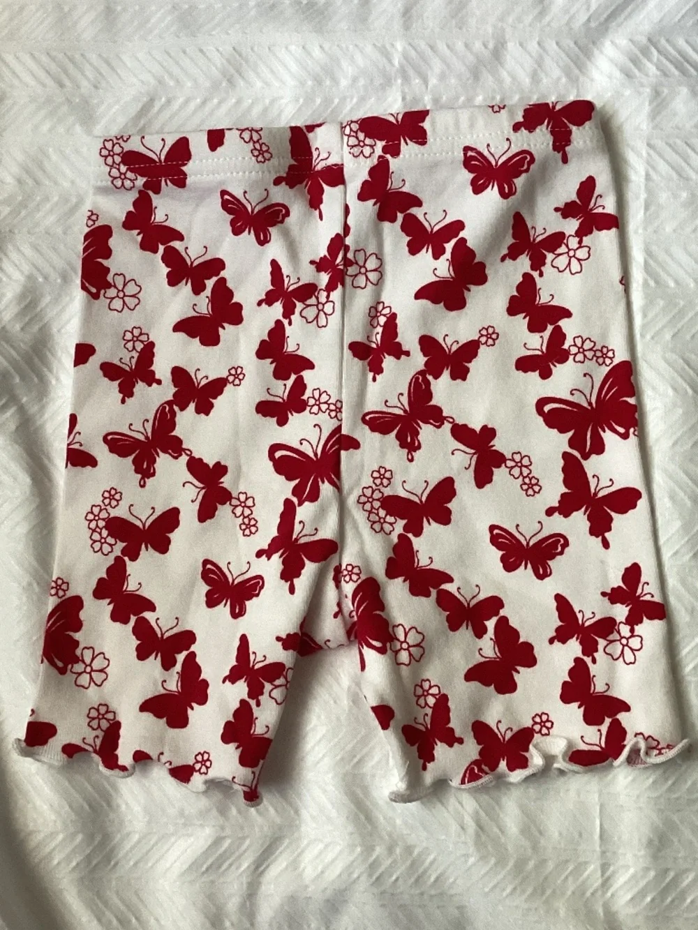 NEW Gymboree La Playa Butterfly & Flowers Shorts 18-24 Months Vintage